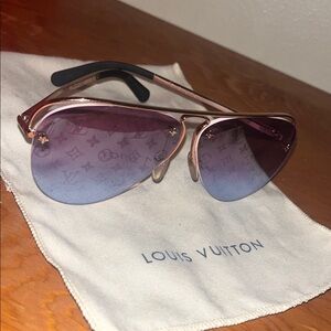 Louis Vuitton Grease Aviator Sunglasses